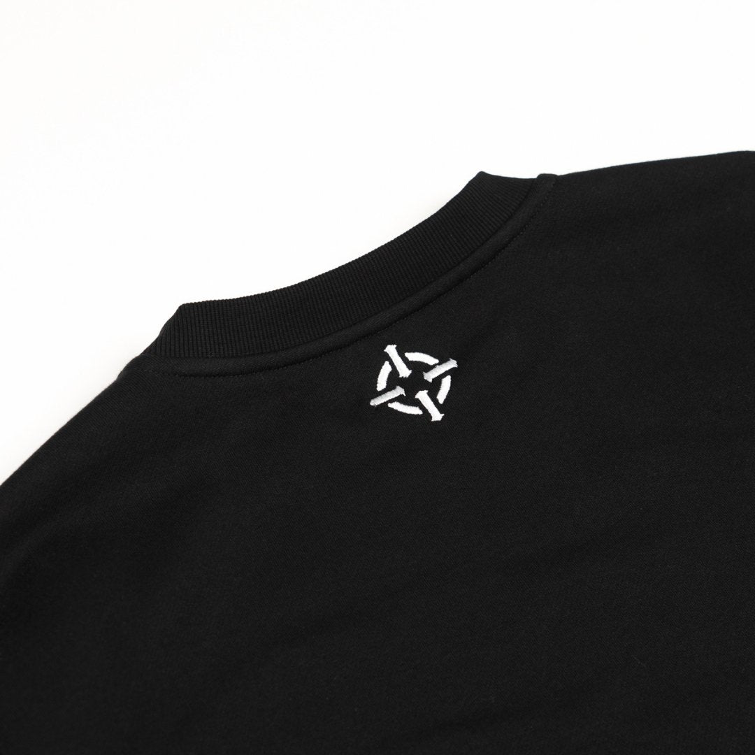 PROPER CREWNECK BLACK - Proper Streetwear