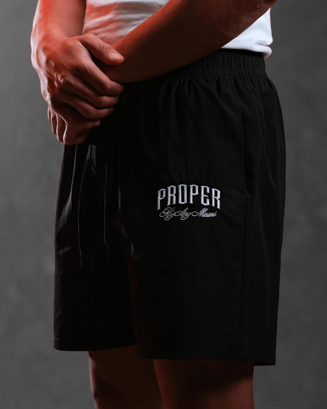 PROPER CURVED SWIM SHORTS - Proper Streetwear