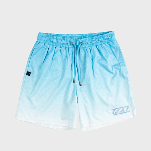 PROPER DIAMOND FADE SWIM SHORTS BLUE - Proper Streetwear