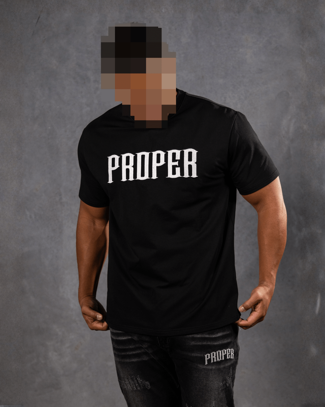 PROPER DIVISION FITTED TEE - Proper Streetwear