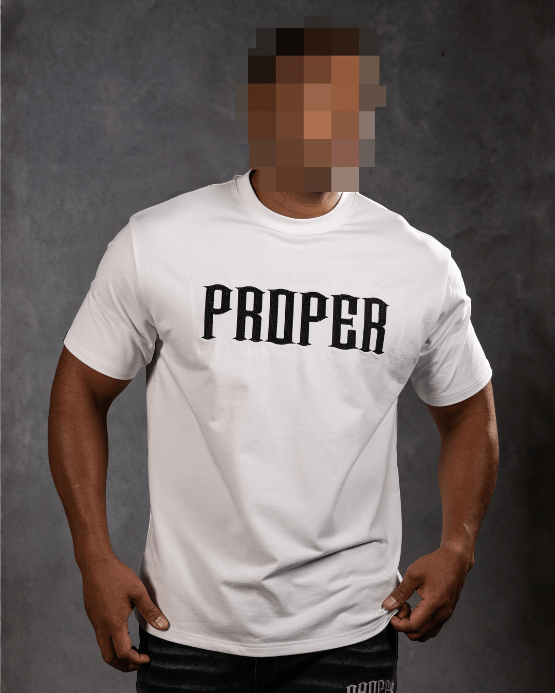 PROPER DIVISION FITTED TEE - Proper Streetwear