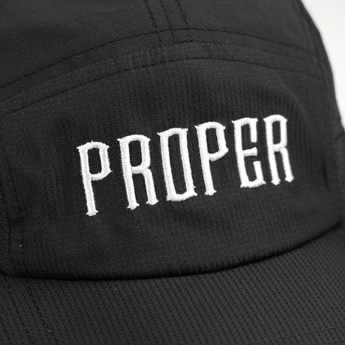 PROPER DRI - FIT HAT BLACK - Proper Streetwear