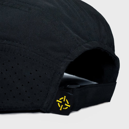 PROPER DRI - FIT HAT BLACK/YELLOW - Proper Streetwear