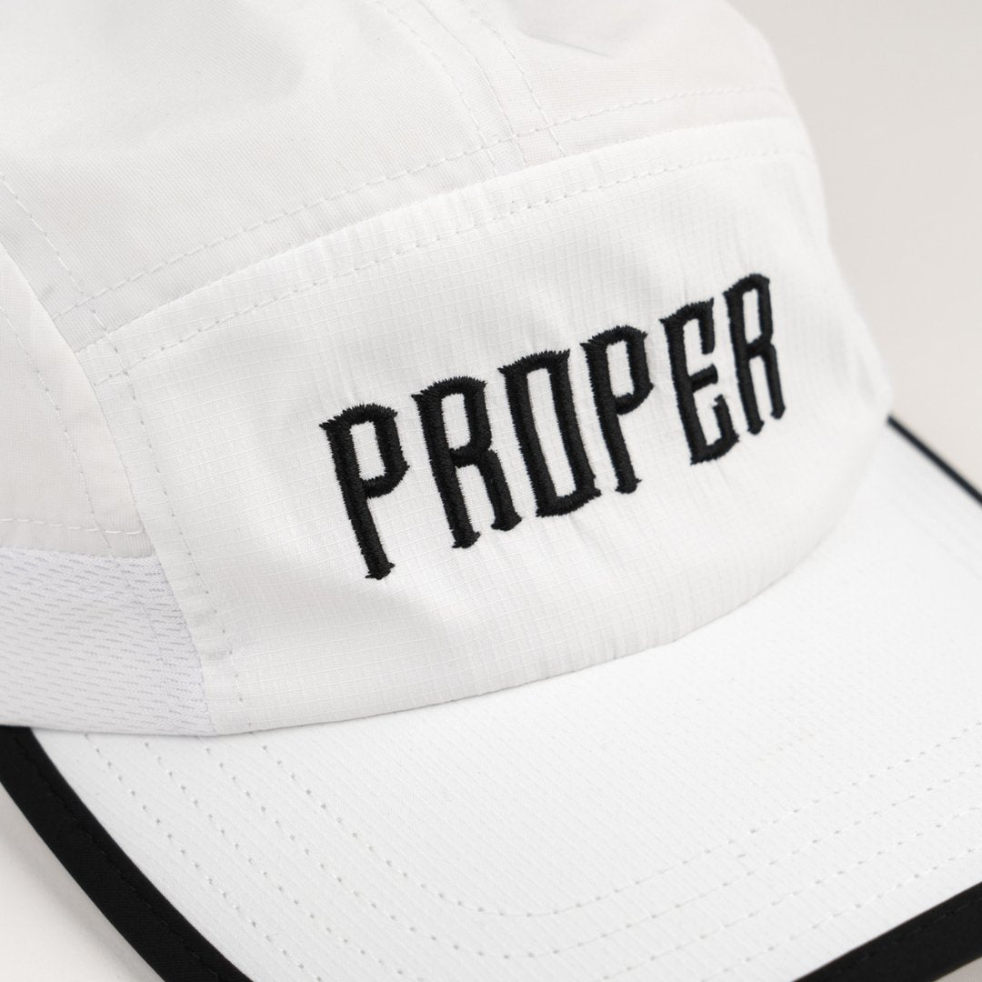 PROPER DRI - FIT HAT WHITE - Proper Streetwear