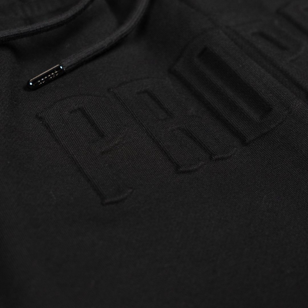 PROPER EMBOSSED TRACKPANTS BLACK - Proper Streetwear