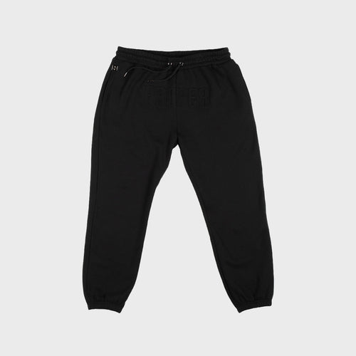 PROPER EMBOSSED TRACKPANTS BLACK - Proper Streetwear