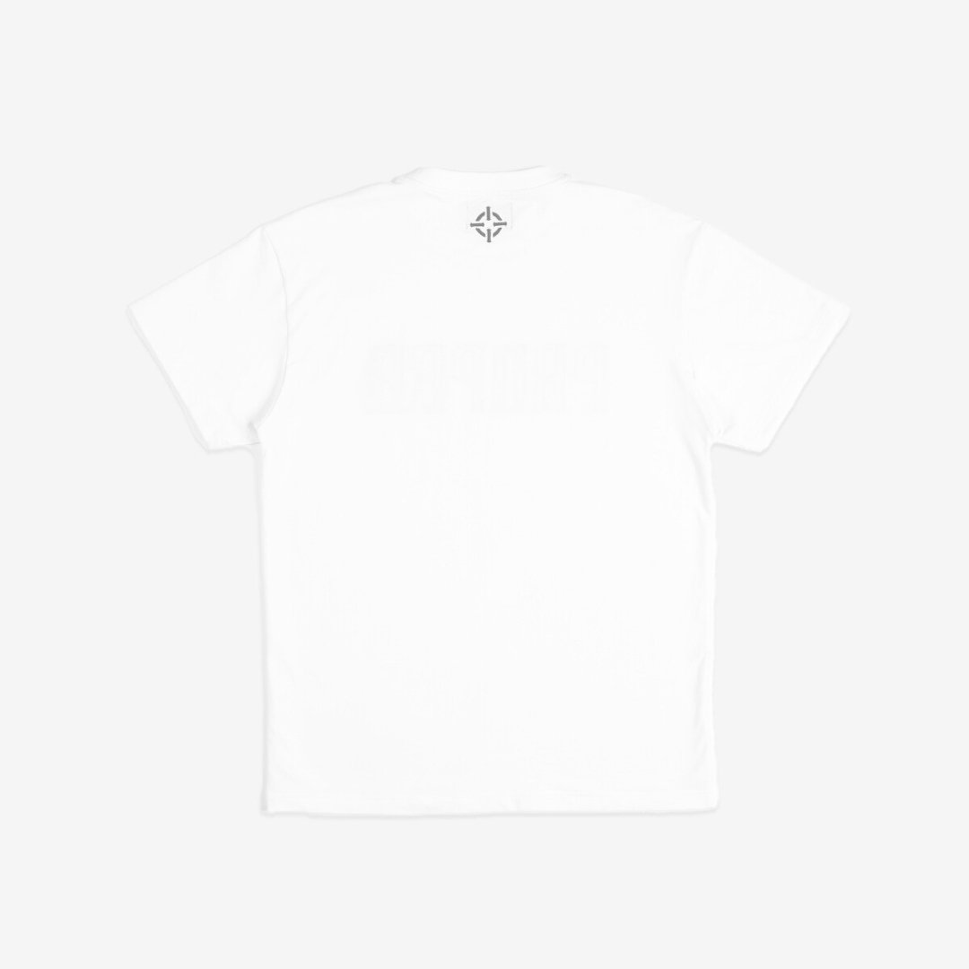 PROPER FITTED EMBROIDERY TEE WHITE - Proper Streetwear