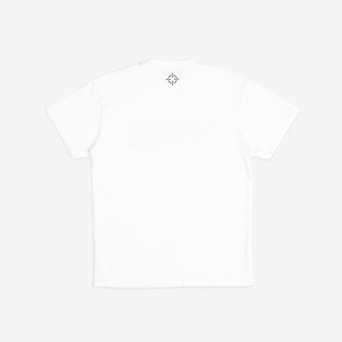 PROPER FITTED EMBROIDERY TEE WHITE - Proper Streetwear