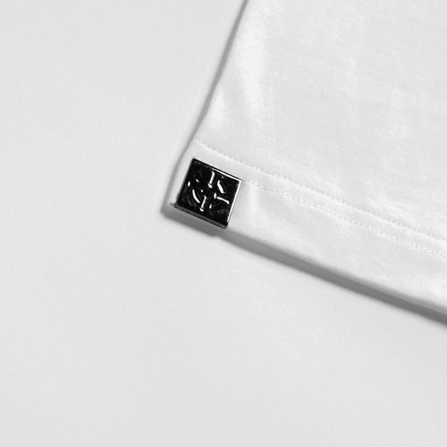 PROPER FITTED EMBROIDERY TEE WHITE - Proper Streetwear