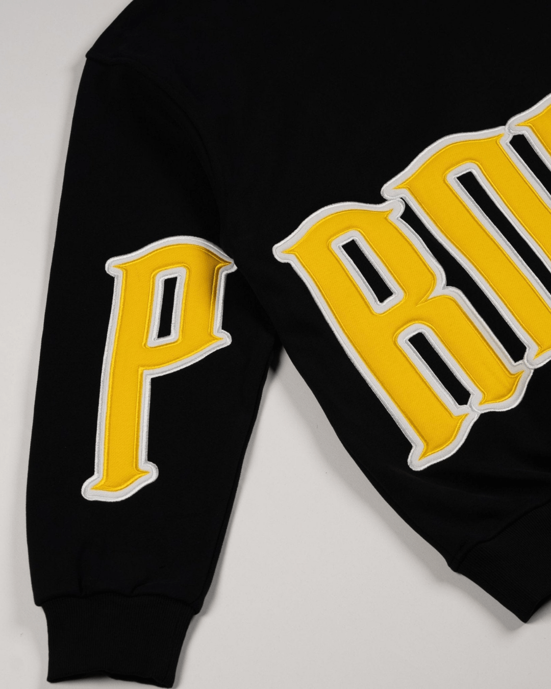 PROPER GENERAL HOODIE BLACK/YELLOW - Proper Streetwear