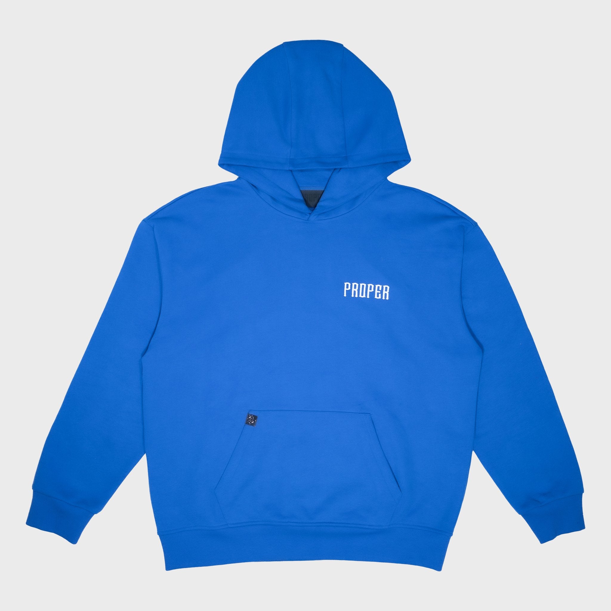 PROPER GENERAL HOODIE BLUE/BLACK - Proper Streetwear