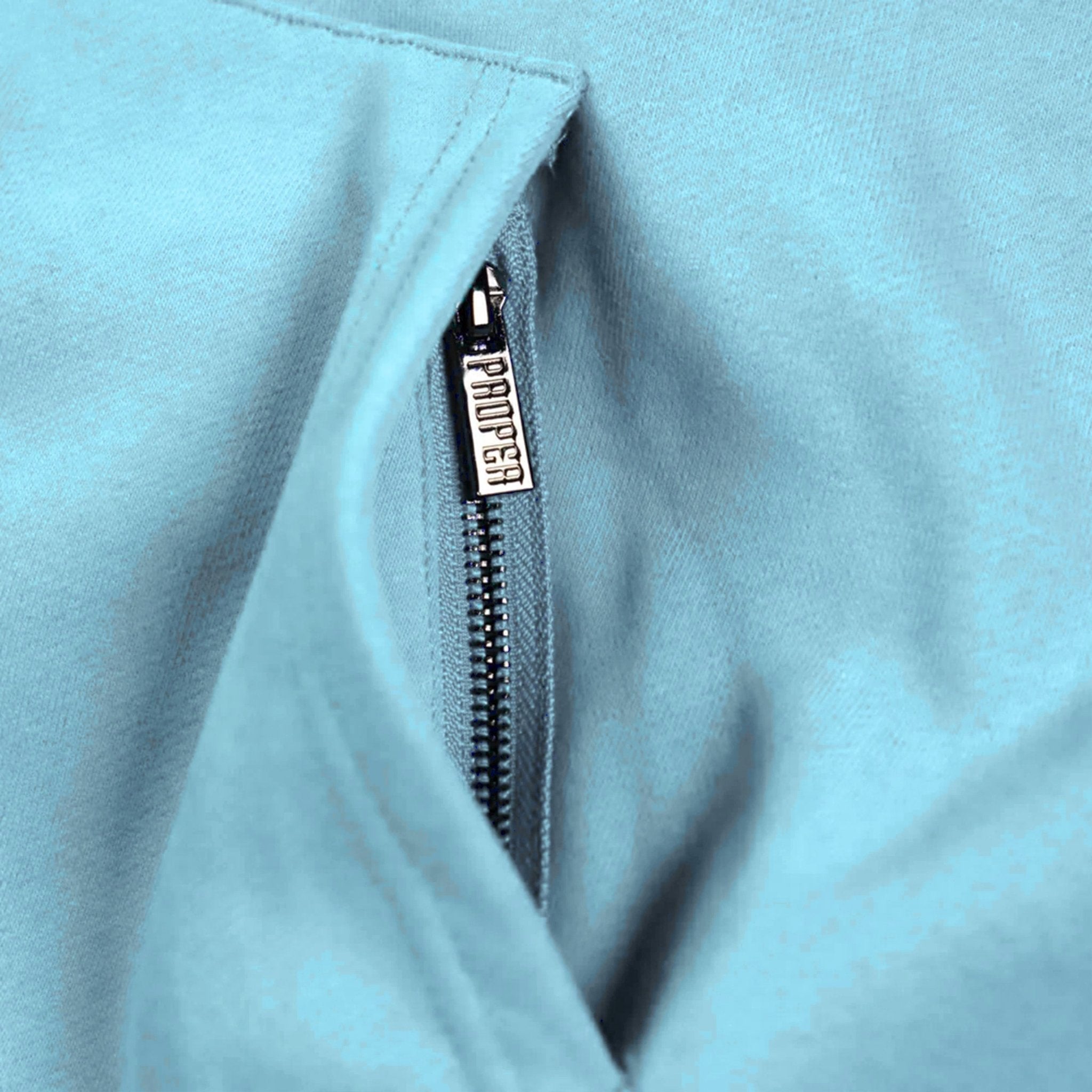 PROPER GENERAL HOODIE ICY BLUE - Proper Streetwear
