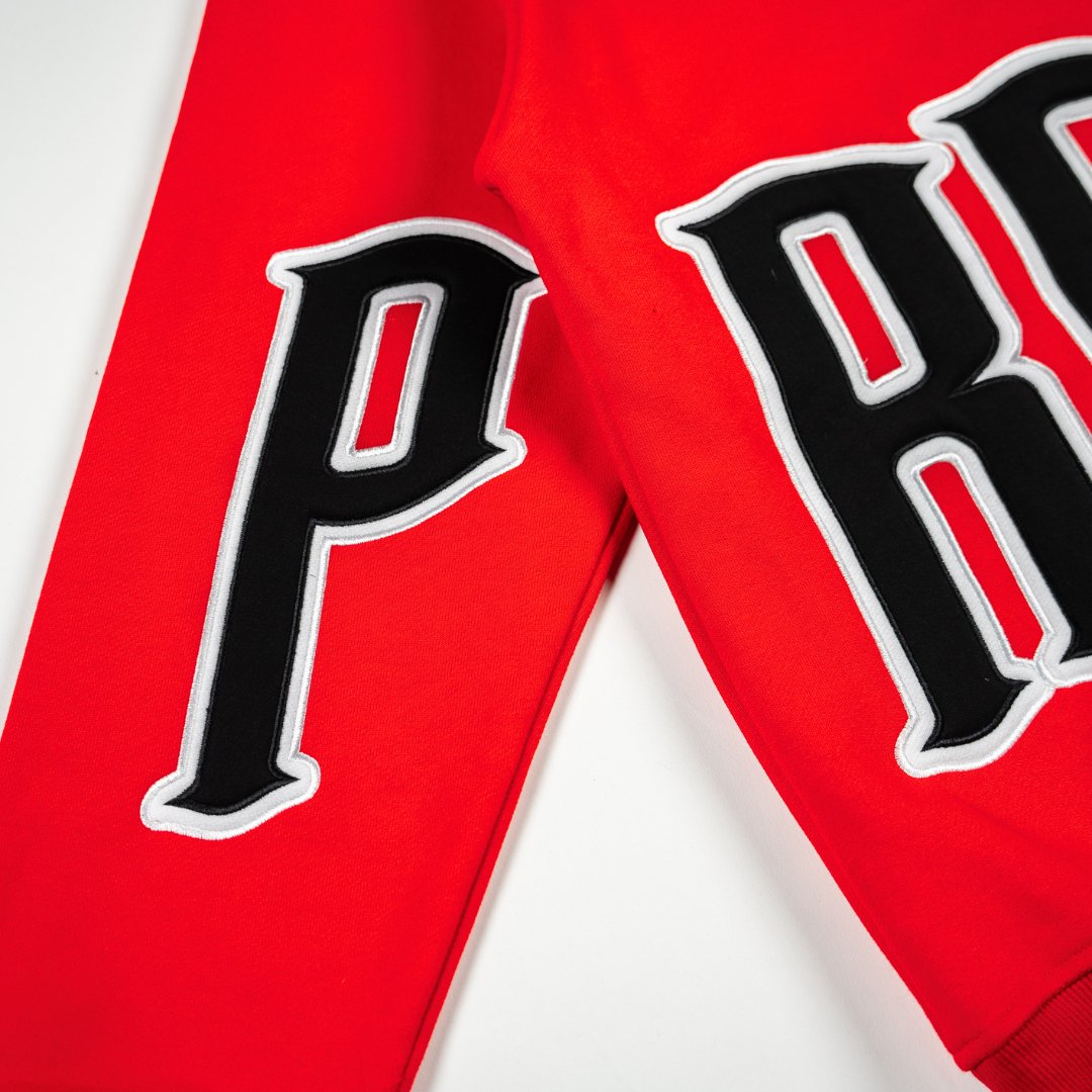 PROPER GENERAL HOODIE RED/BLACK - Proper Streetwear