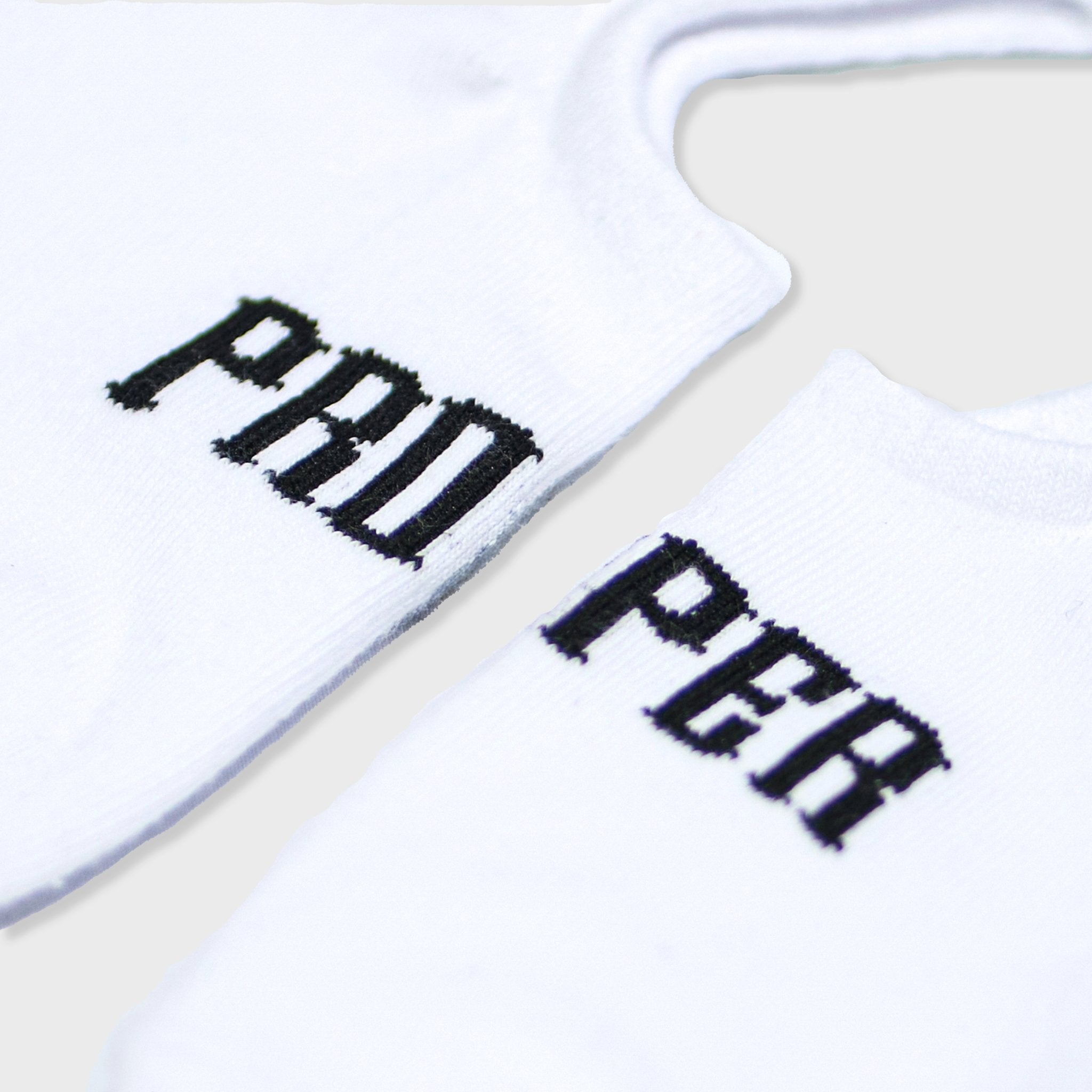 PROPER INVISIBLE SOCKS WHITE 3 PACK - Proper Streetwear