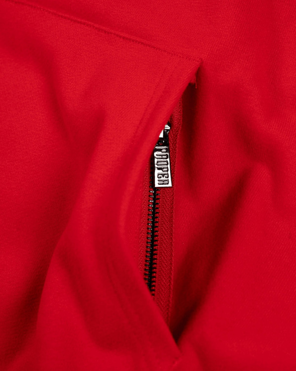 PROPER KIDS OG HOODIE RED - Proper Streetwear