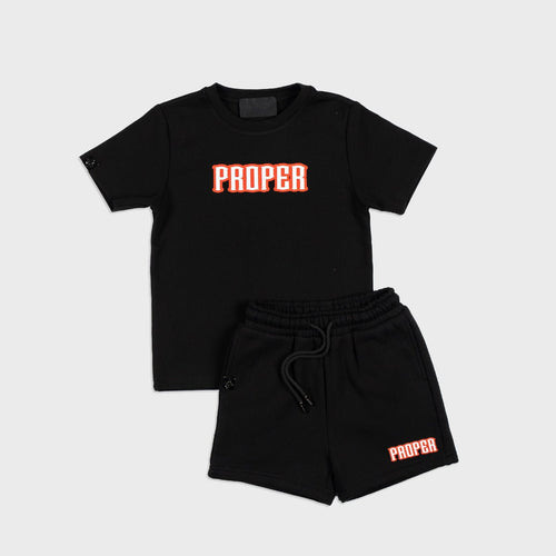 PROPER KIDS OG SET BLACK - Proper Streetwear