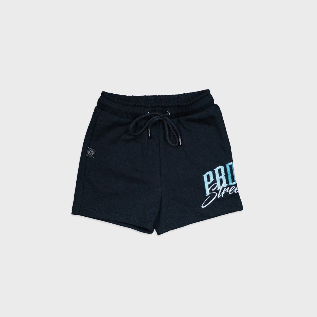 PROPER KIDS SIGNATURE SHIRT SET BLACK/ICY BLUE - Proper Streetwear