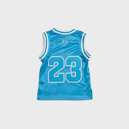 PROPER KIDS STREET JERSEY BLUE/WHITE - Proper Streetwear