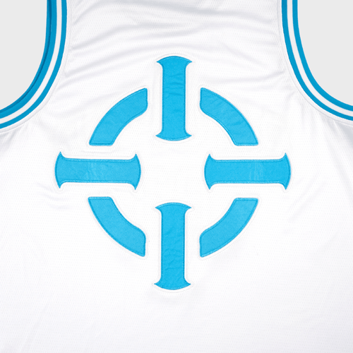 PROPER KIDS TARGET STREET JERSEY WHITE/BLUE - Proper Streetwear