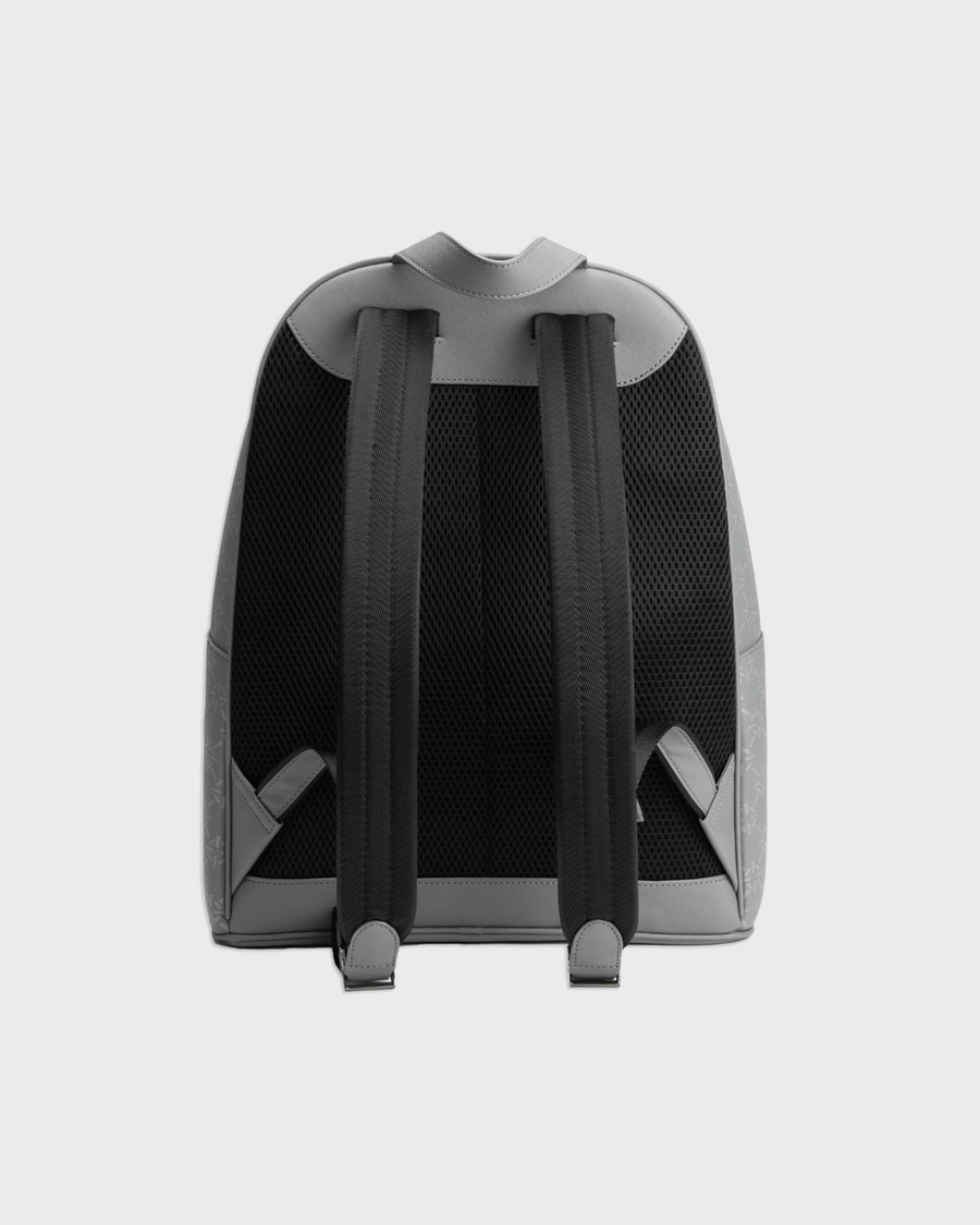 PROPER LEATHER BACKPACK GREY - Proper Streetwear