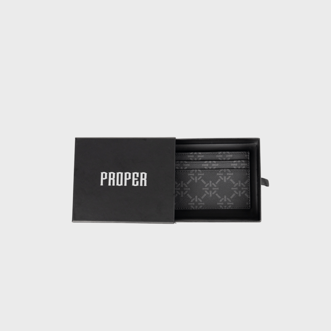 PROPER LEATHER CARD HOLDER - Proper Streetwear