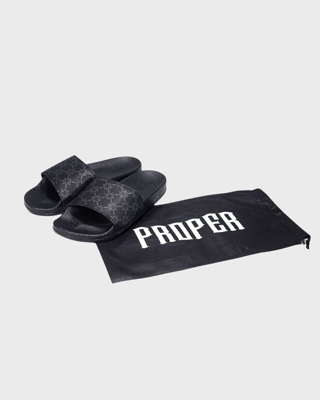 PROPER LEATHER SLIDES - Proper Streetwear