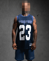 PROPER LEGACY BASKETBALL JERSEY BLUE - Proper Streetwear