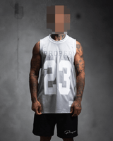 PROPER LEGACY BASKETBALL JERSEY SILVER - Proper Streetwear
