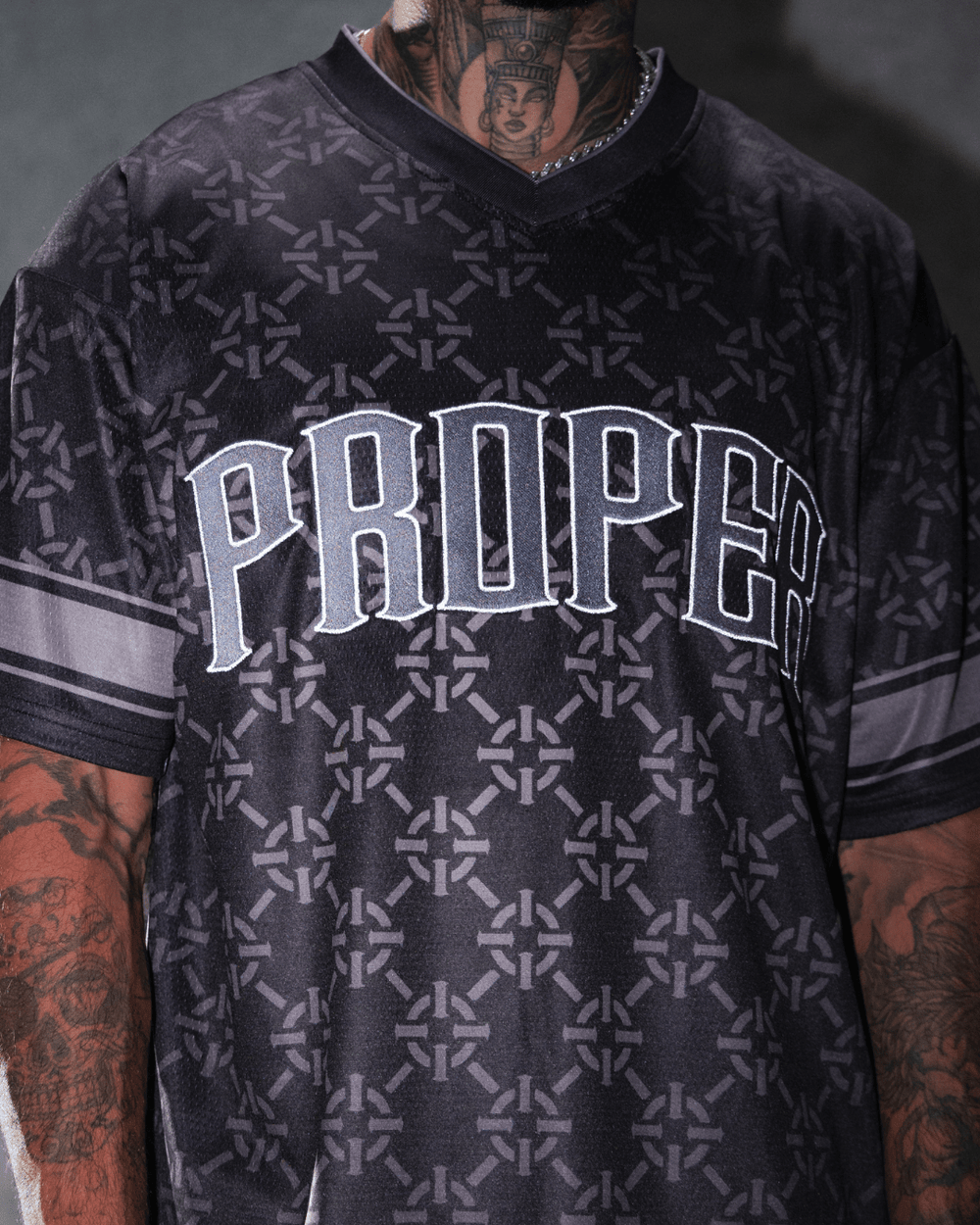 PROPER MONOGRAM NFL JERSEY