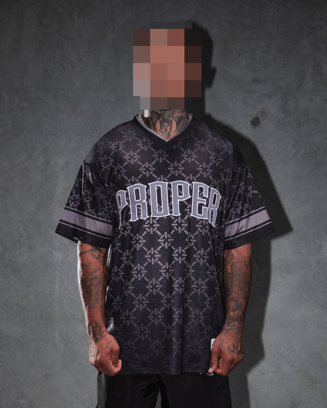 PROPER MONOGRAM NFL JERSEY - Proper Streetwear