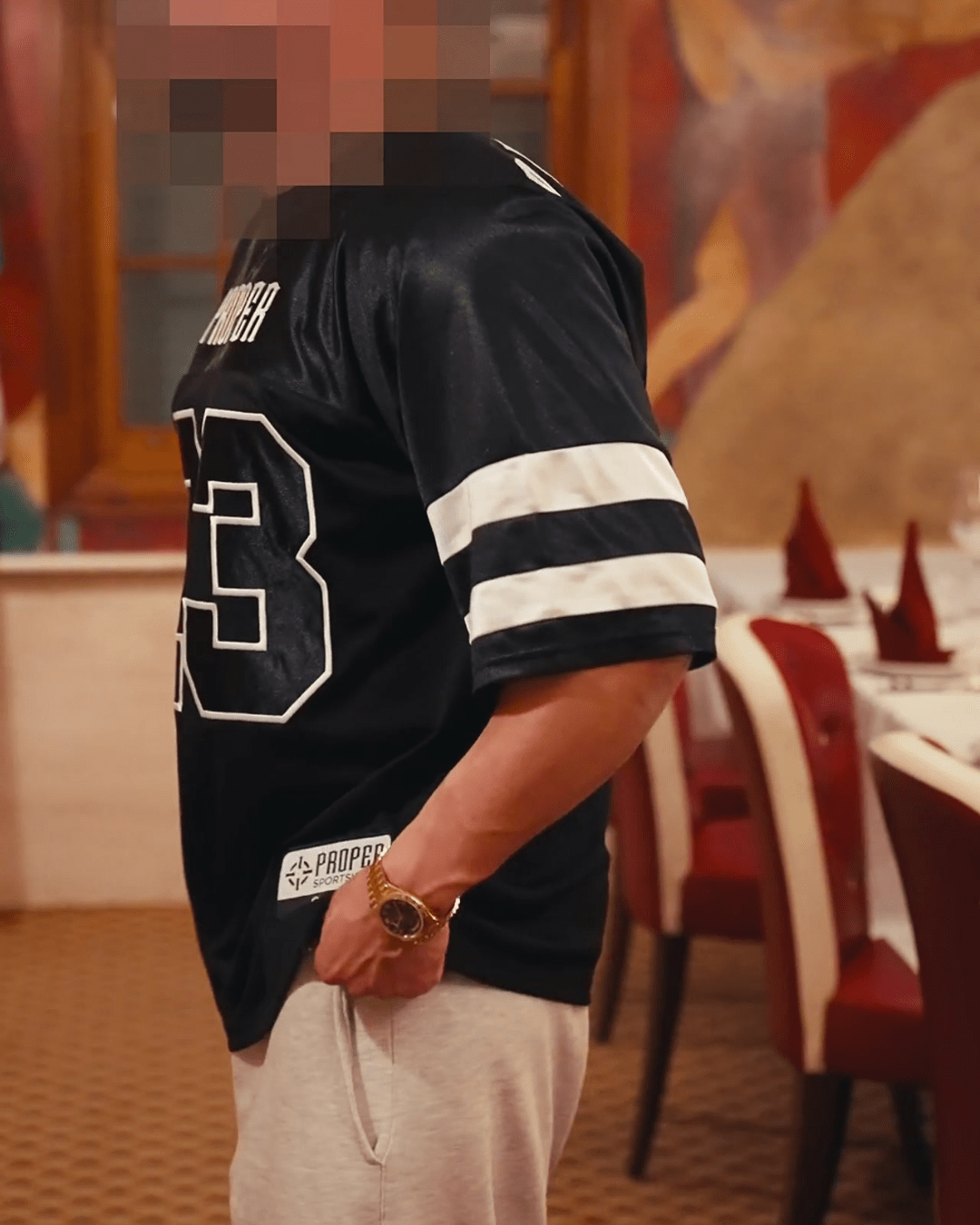 PROPER MVP JERSEY BLACK/WHITE - Proper Streetwear