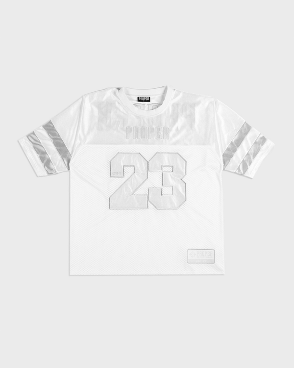 PROPER MVP JERSEY WHITE/GREY - Proper Streetwear