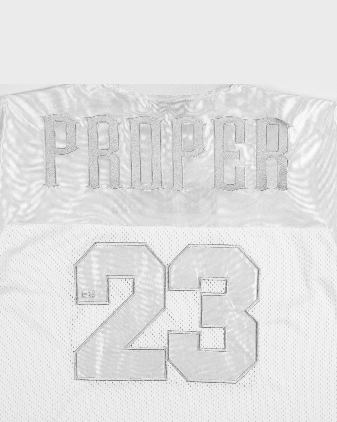 PROPER MVP JERSEY WHITE/GREY - Proper Streetwear