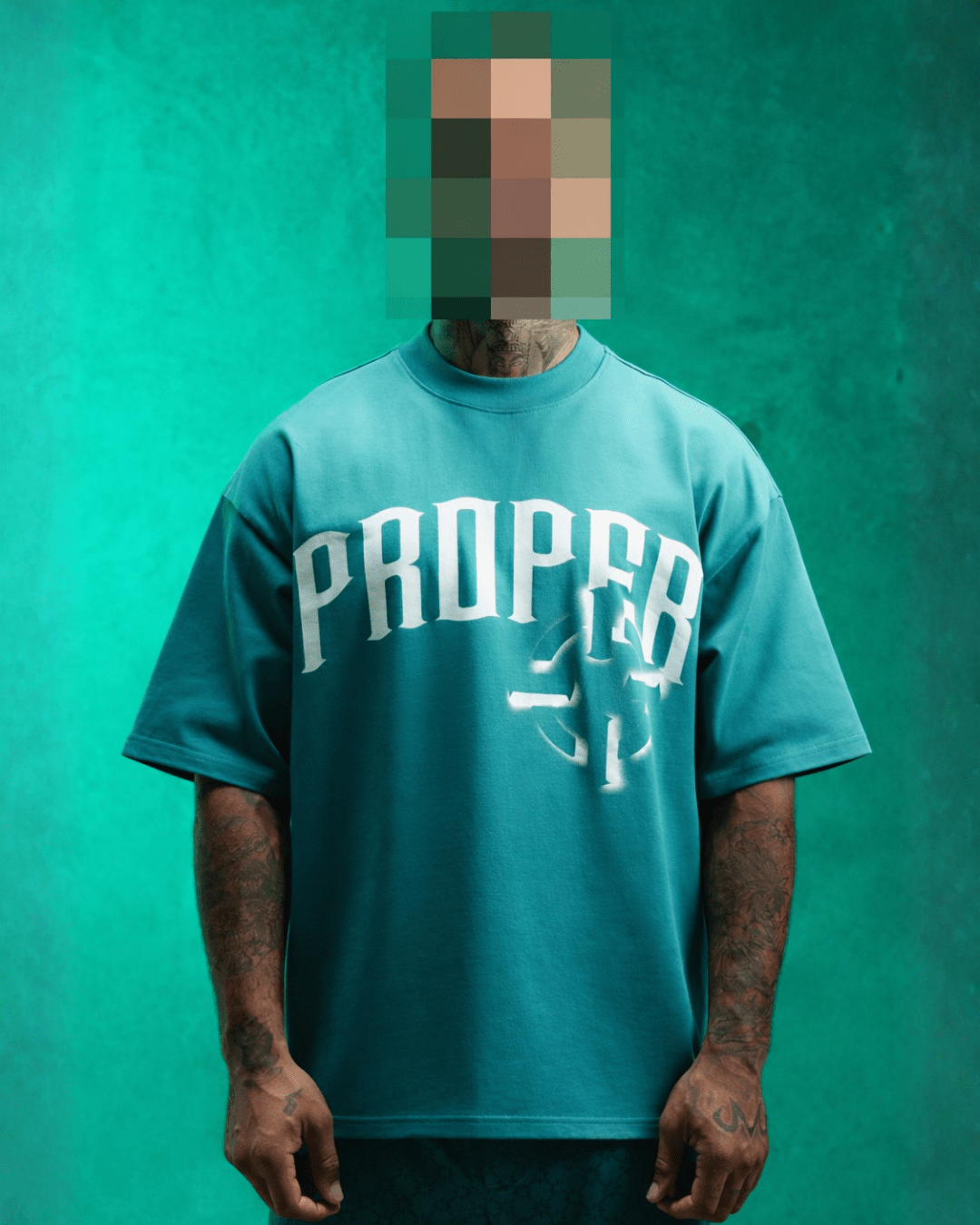 PROPER OFFSET OVERSIZED TEE - Proper Streetwear