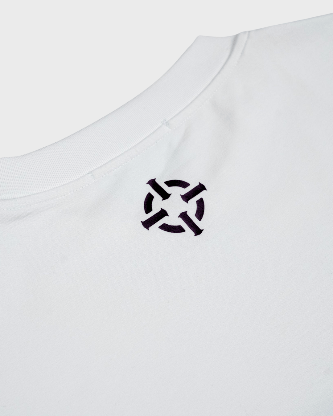 PROPER OG FITTED TEE WHITE/BLACK - Proper Streetwear