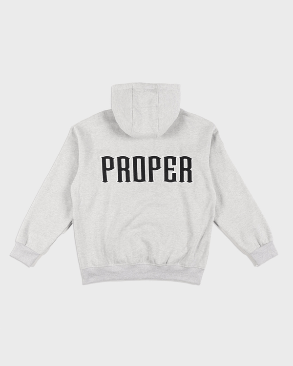 PROPER OG HOODIE GREY - Proper Streetwear