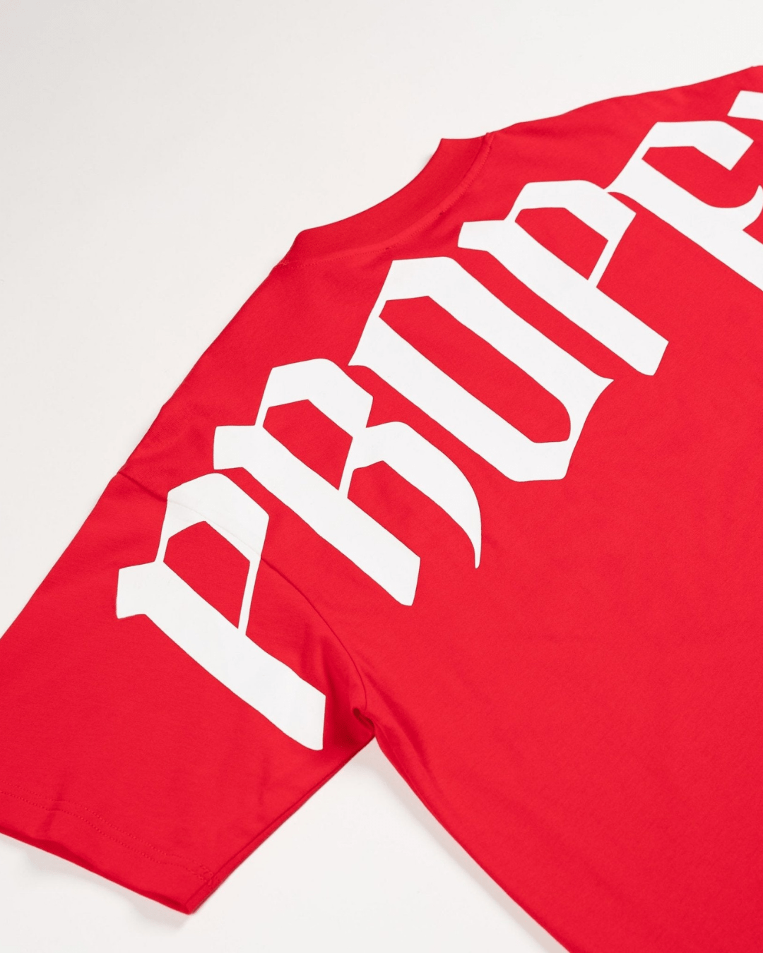 PROPER OG OVERSIZED TEE RED/WHITE - Proper Streetwear