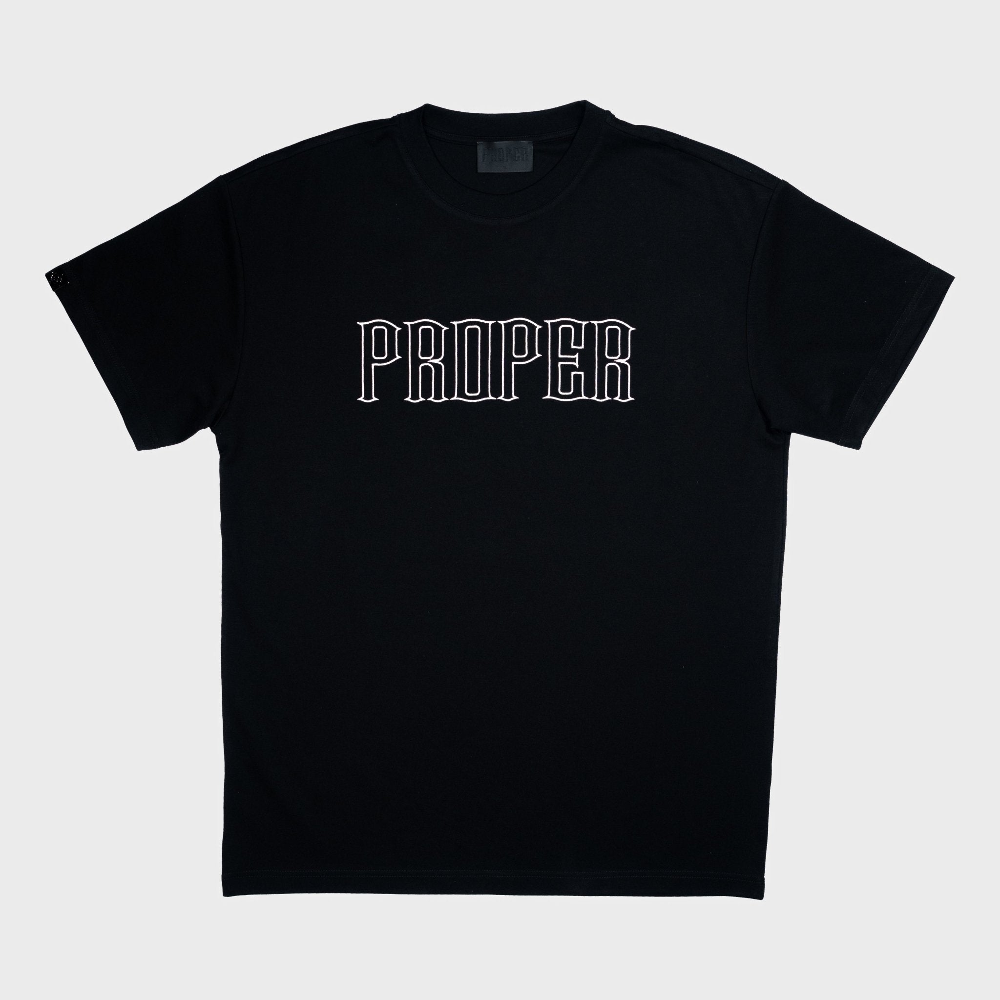 PROPER OUTLINE FITTED TEE - Proper Streetwear