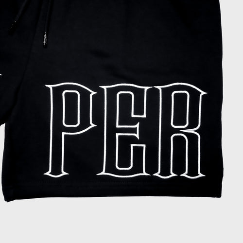 PROPER OUTLINE SHORTS BLACK - Proper Streetwear