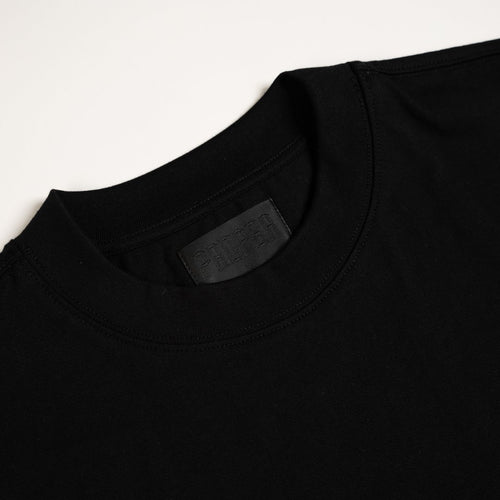 PROPER OVERSIZED OUTLINE TEE BLACK - Proper Streetwear