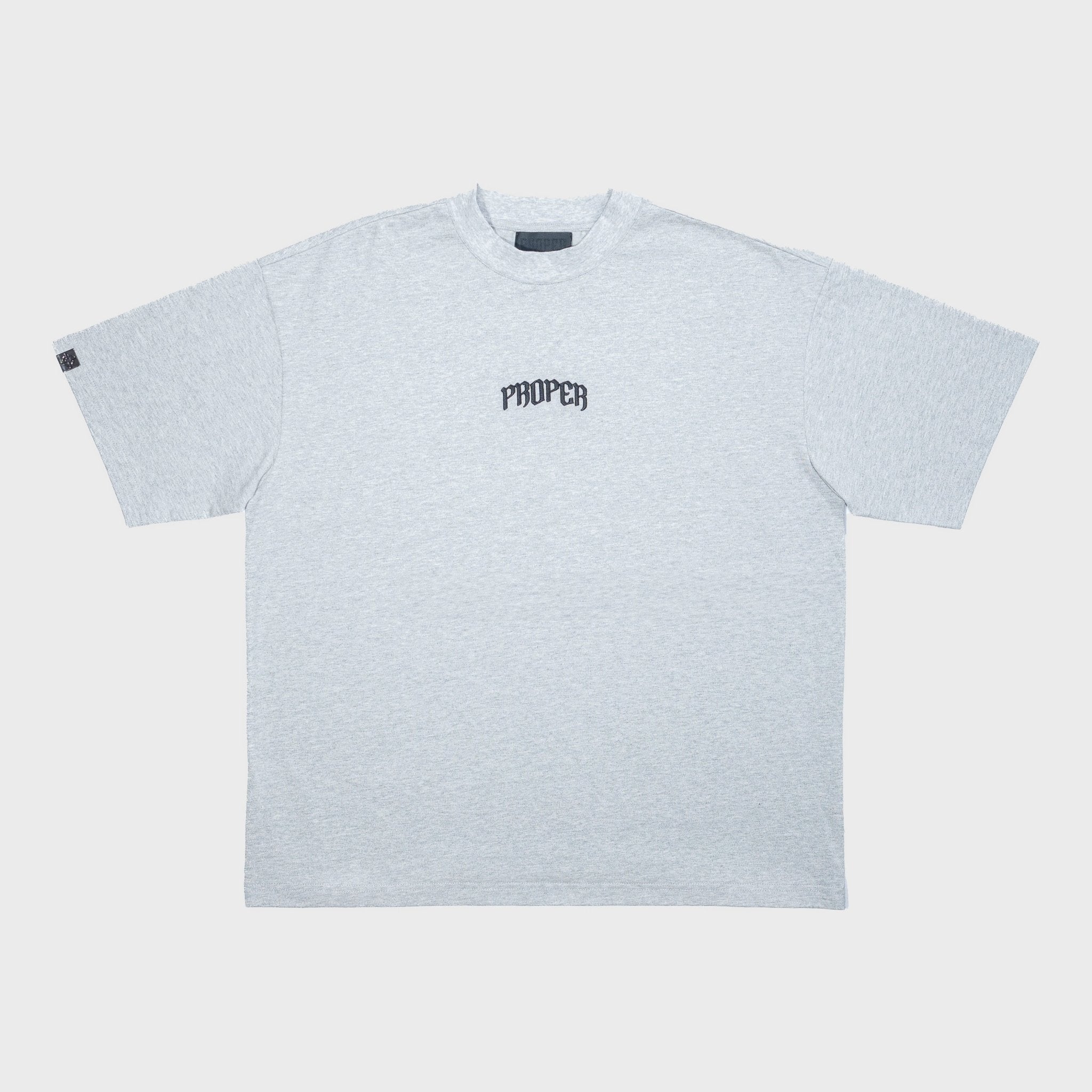 PROPER OVERSIZED OUTLINE TEE GREY - Proper Streetwear