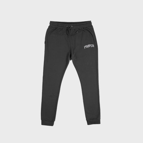 PROPER REFLECTIVE TRACKPANTS CHARCOAL - Proper Streetwear