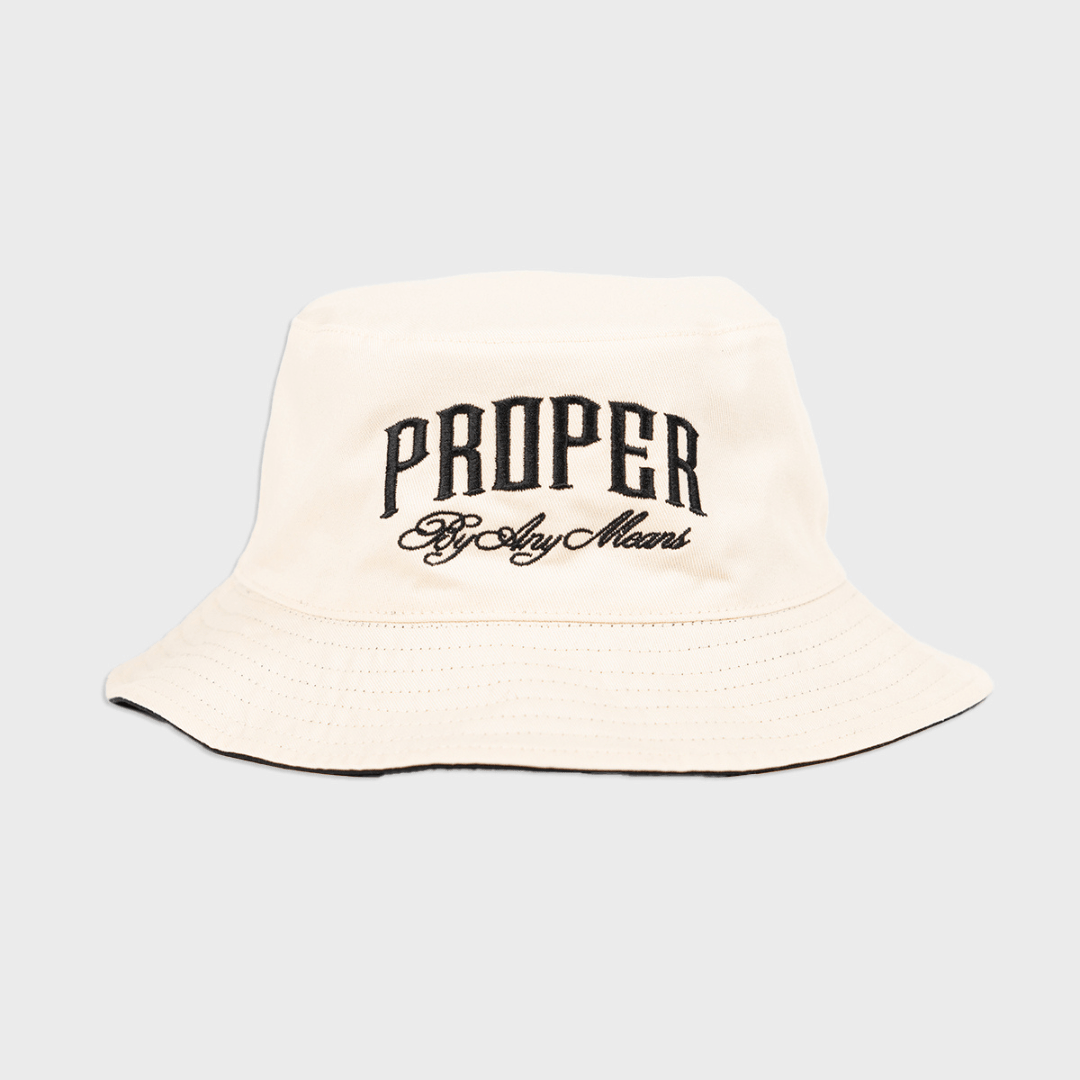 PROPER SCRIPTURE REVERSIBLE BUCKET HAT - Proper Streetwear