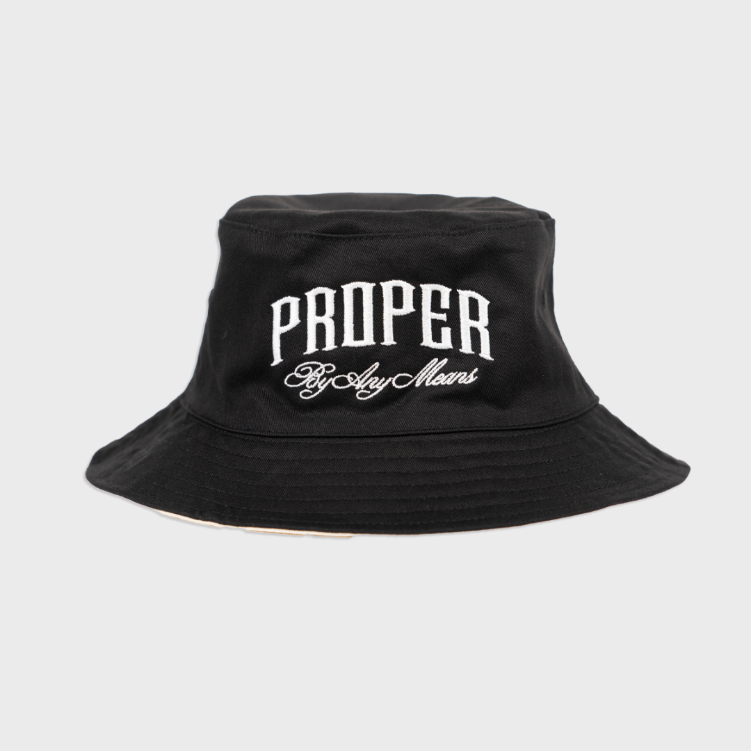 PROPER SCRIPTURE REVERSIBLE BUCKET HAT - Proper Streetwear