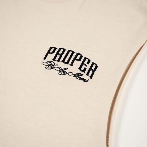 PROPER SCRIPTURE SINGLET STONE - Proper Streetwear