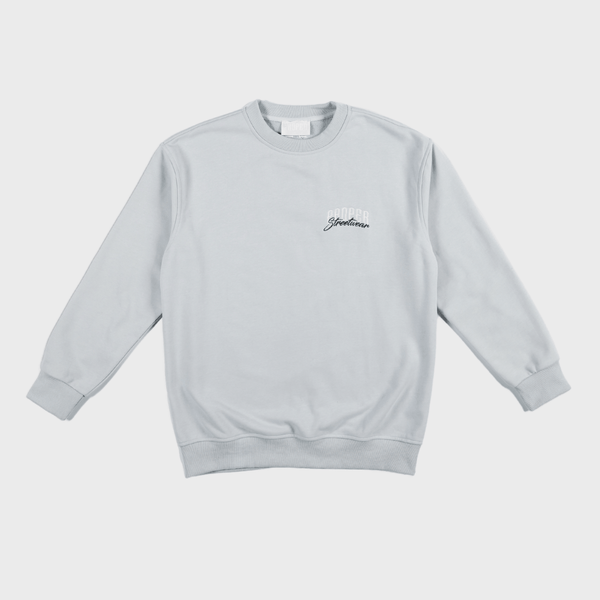 PROPER SIGNATURE CREWNECK GREY - Proper Streetwear