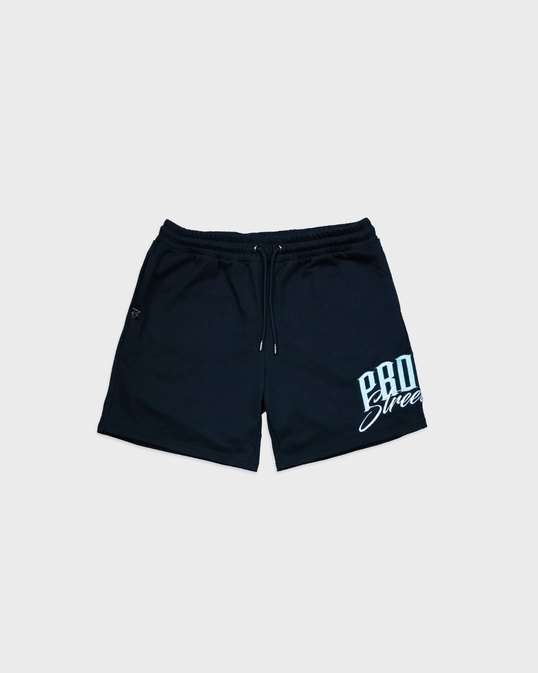 PROPER SIGNATURE SHORTS BLACK/ICY BLUE - Proper Streetwear