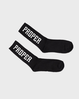 PROPER SOCKS B/W 2 PACK - Proper Streetwear