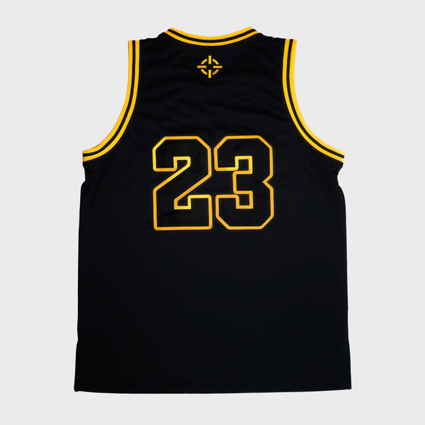 PROPER STREET JERSEY BLACK/YELLOW - Proper Streetwear