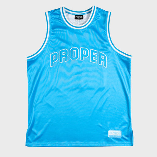 PROPER STREET JERSEY BLUE/WHITE - Proper Streetwear